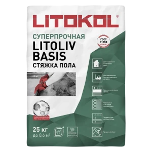 Ровнитель для пола Litoliv Basis 25 кг 82252955 STLM-2047460