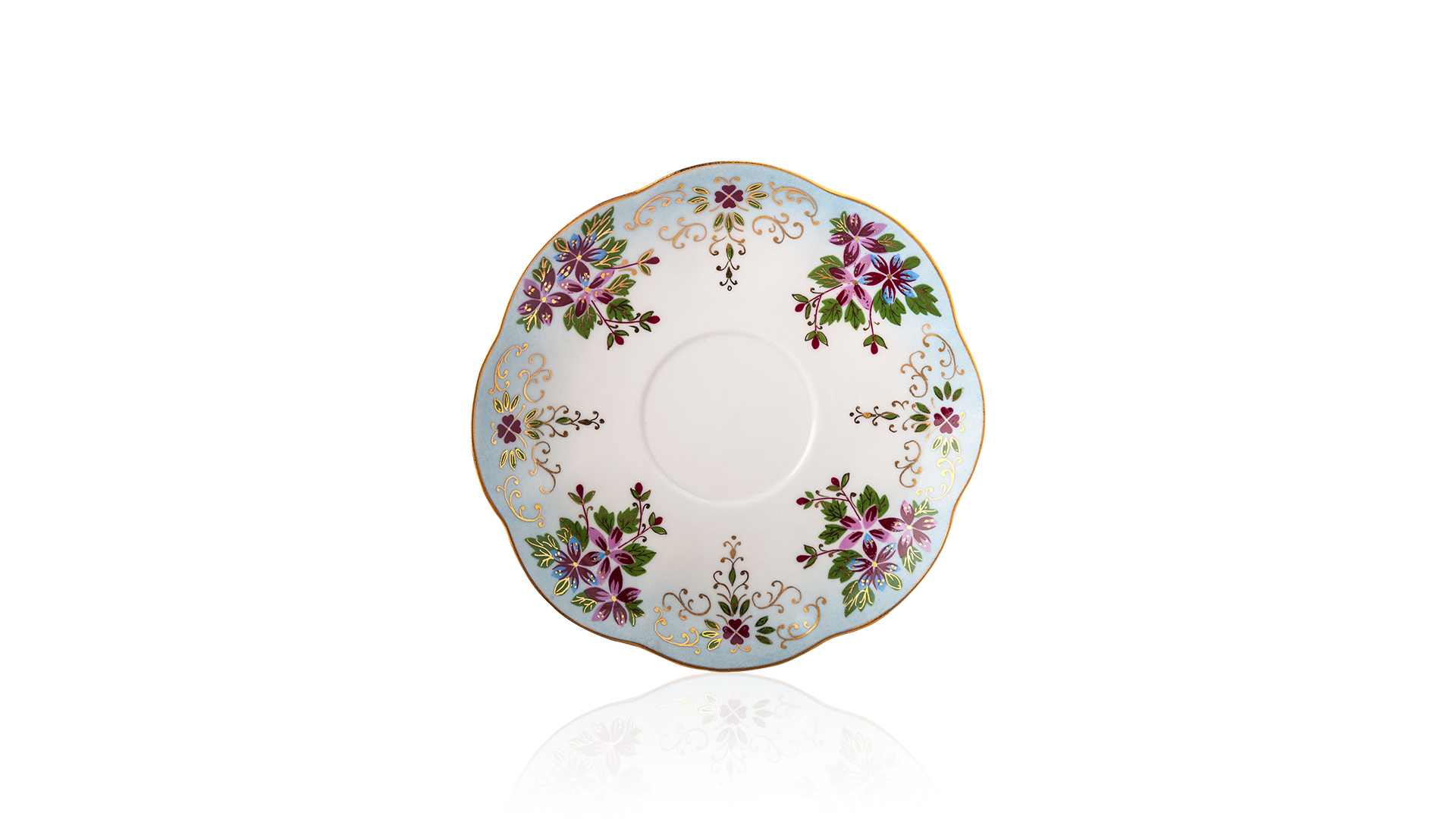 10617392 Мануфактуры Гарднеръ в Вербилках Чайная пара "Жасмин" Фарфор, Керамика  - Вид №2