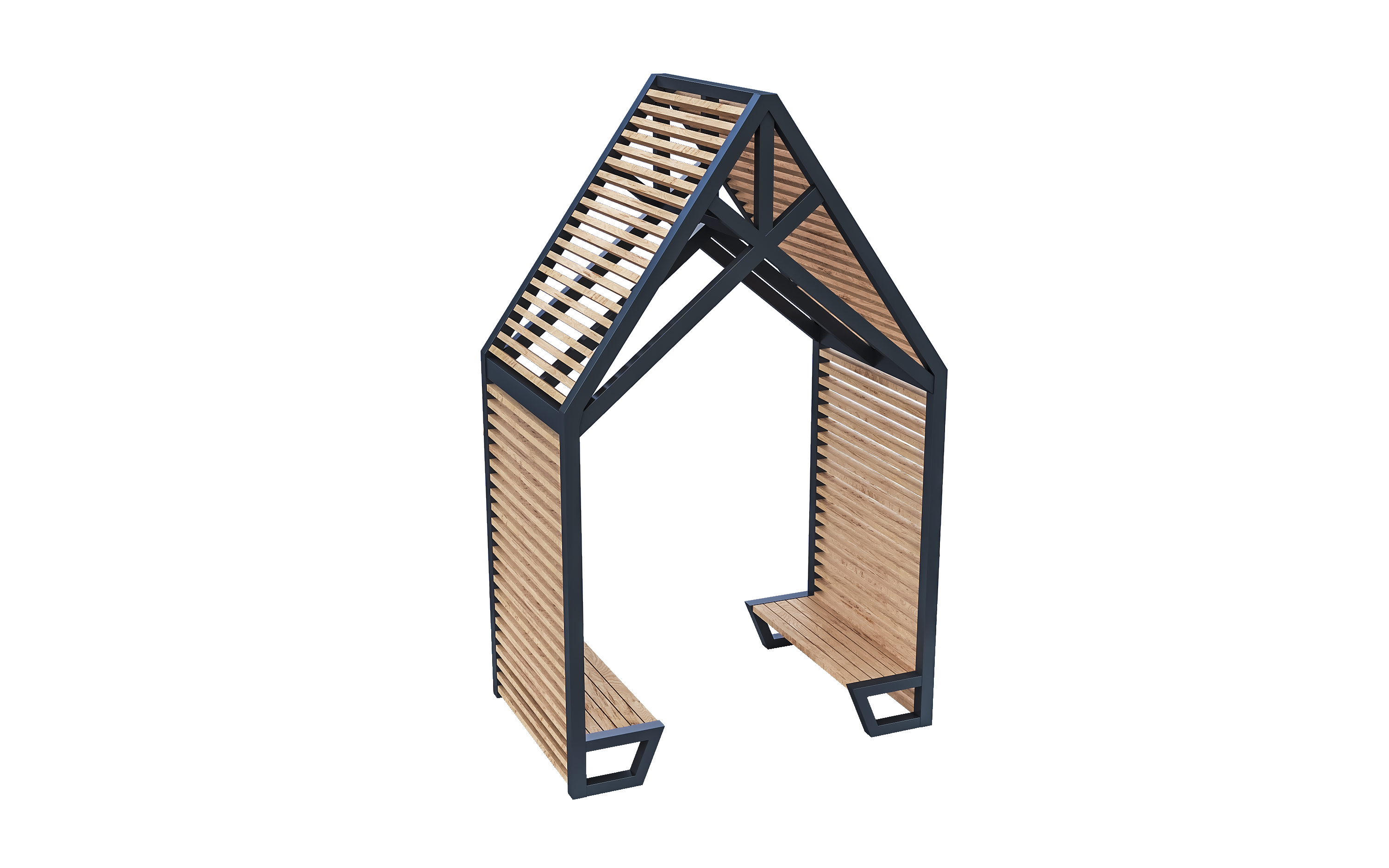 14185 ПЕНТА Home 1, беседка парковая LAB.Space  - Вид №1