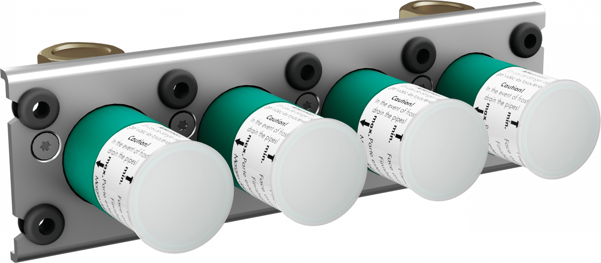 45443180 Базовый комплект термостата для внешнего / скрытого монтажа на 3 функции AXOR 