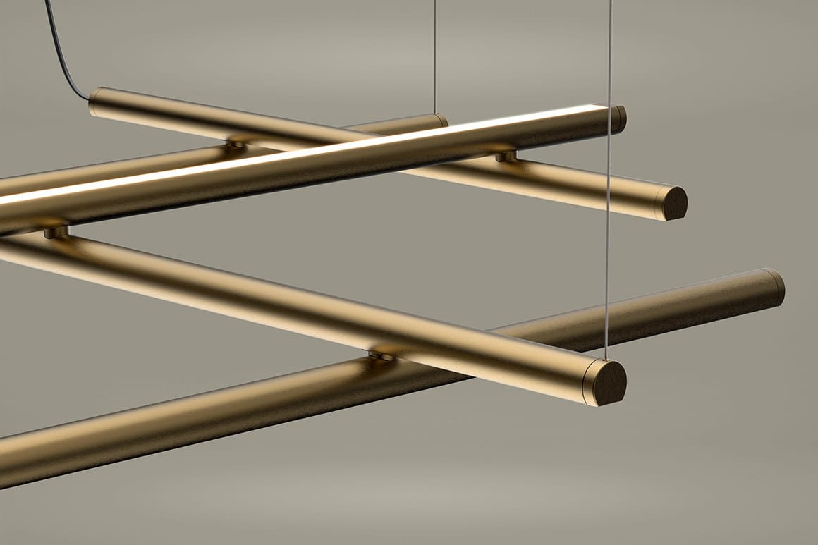 Алюминиевый светодиодный подвесной светильник Panzeri Hilow ARCH-00145728 - Вид №10