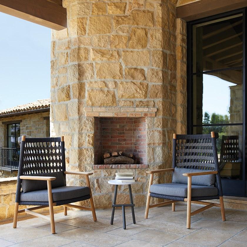 JANUS et Cie Кресло в морской веревке с высокой спинкой Anatra sun-id-1480288 - Вид №5