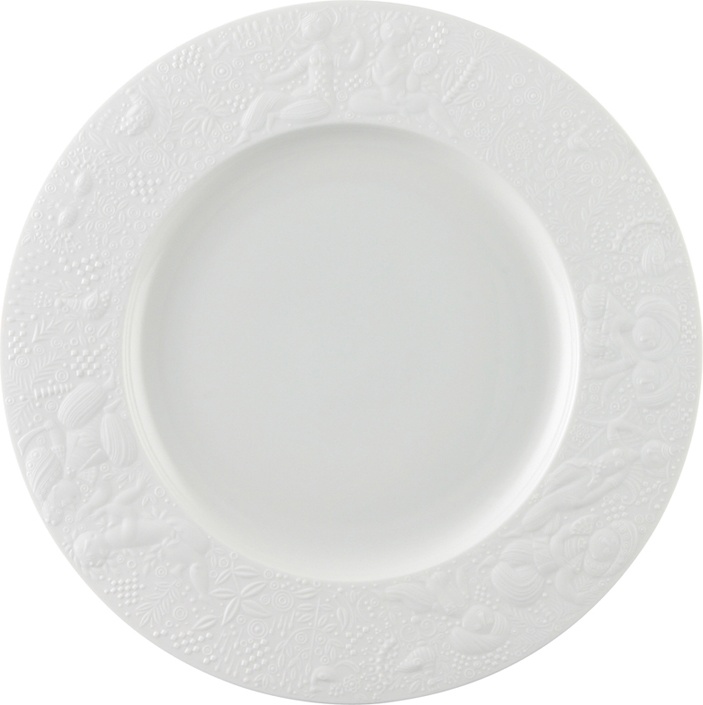 85165 Rosenthal Тарелка обеденная Rosenthal Волшебная флейта 25см, фарфор, белая Фарфор 