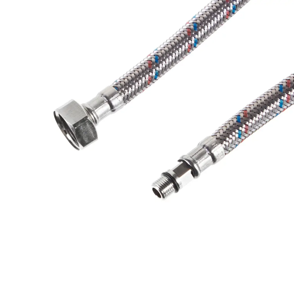 Гибкая подводка для воды Equation 1/2" M10x18 мм штуцер-гайка 60 см 13659541 STLM-2091312 