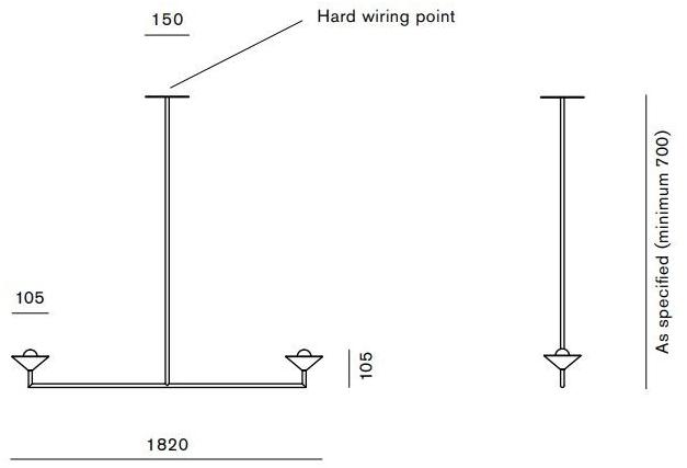 Volker Haug Studio Led подвесной светильник из латуни с прямым и отраженным светом Pyramid scheme sun-id-1487826 - Вид №2