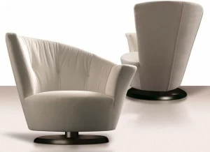 Giorgetti Вращающееся кресло из ткани