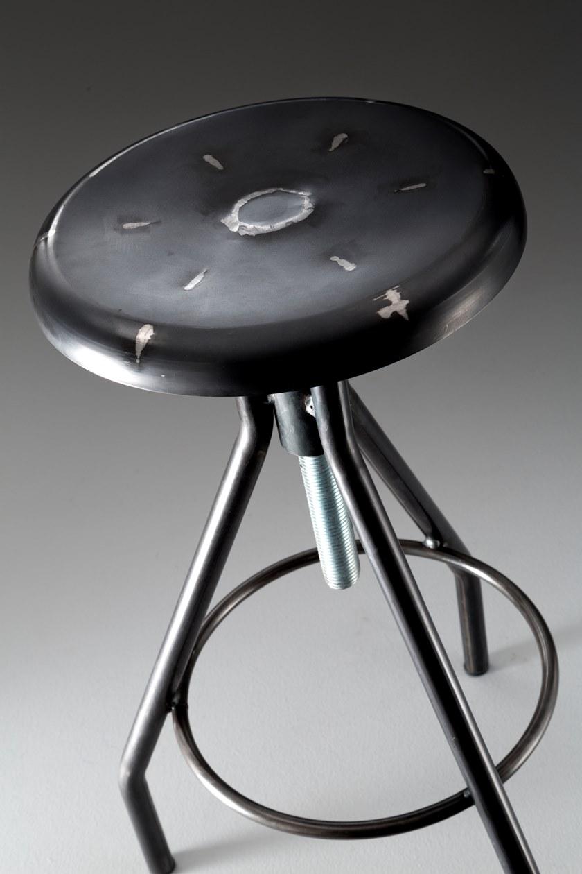 ZAVA Поворотный железный табурет с регулируемой высотой sun-id-1413005 - Вид №2