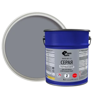 Эмаль ПФ-115 ПРОСТОКРАСКА универсальная для дерева и металла 5 кг 89434416