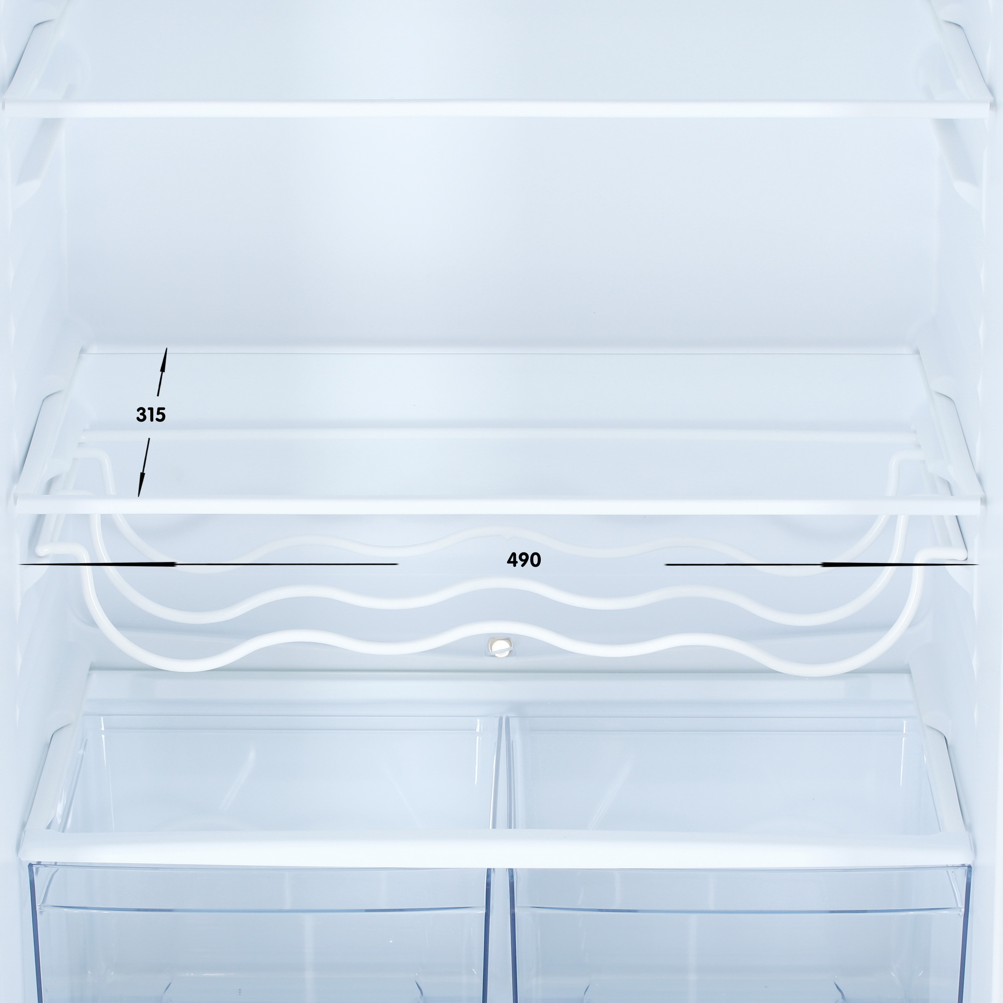 1229508 Холодильник с морозильником   DON R-297 K белый STDN-0112387 - Вид №8