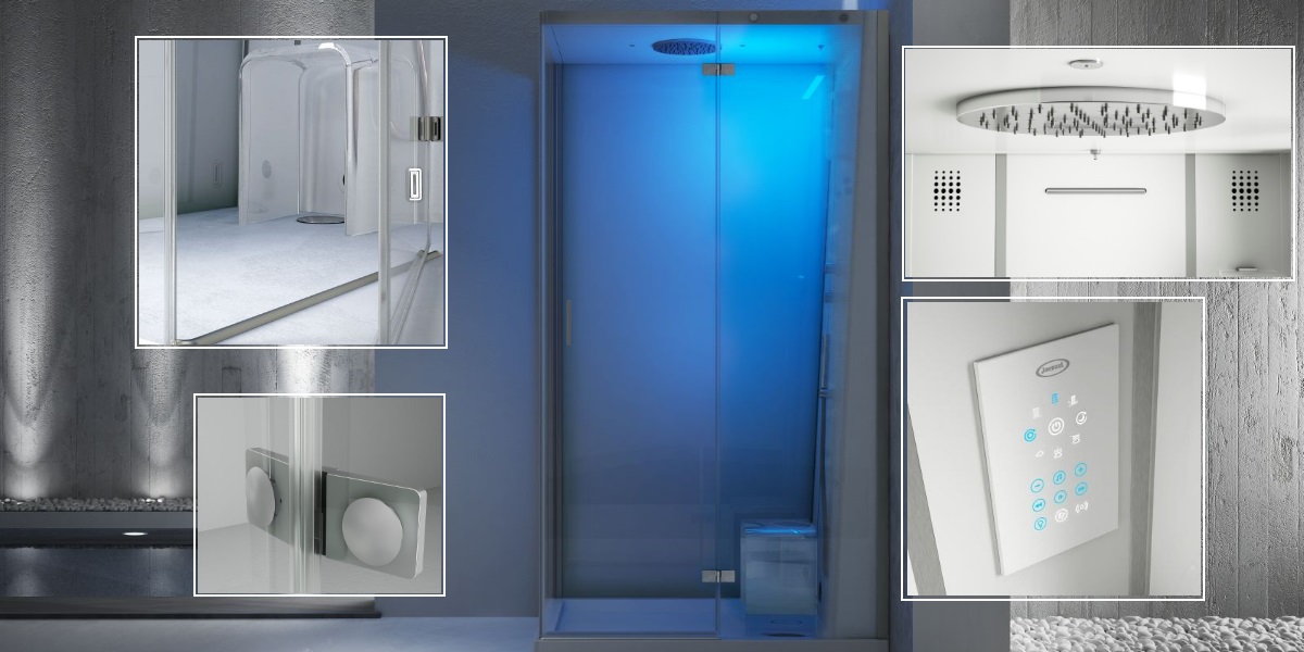 Паровая кабина Cloud 140 Home Spa 9448-316A Dx Jacuzzi 9448316ADX - Вид №1