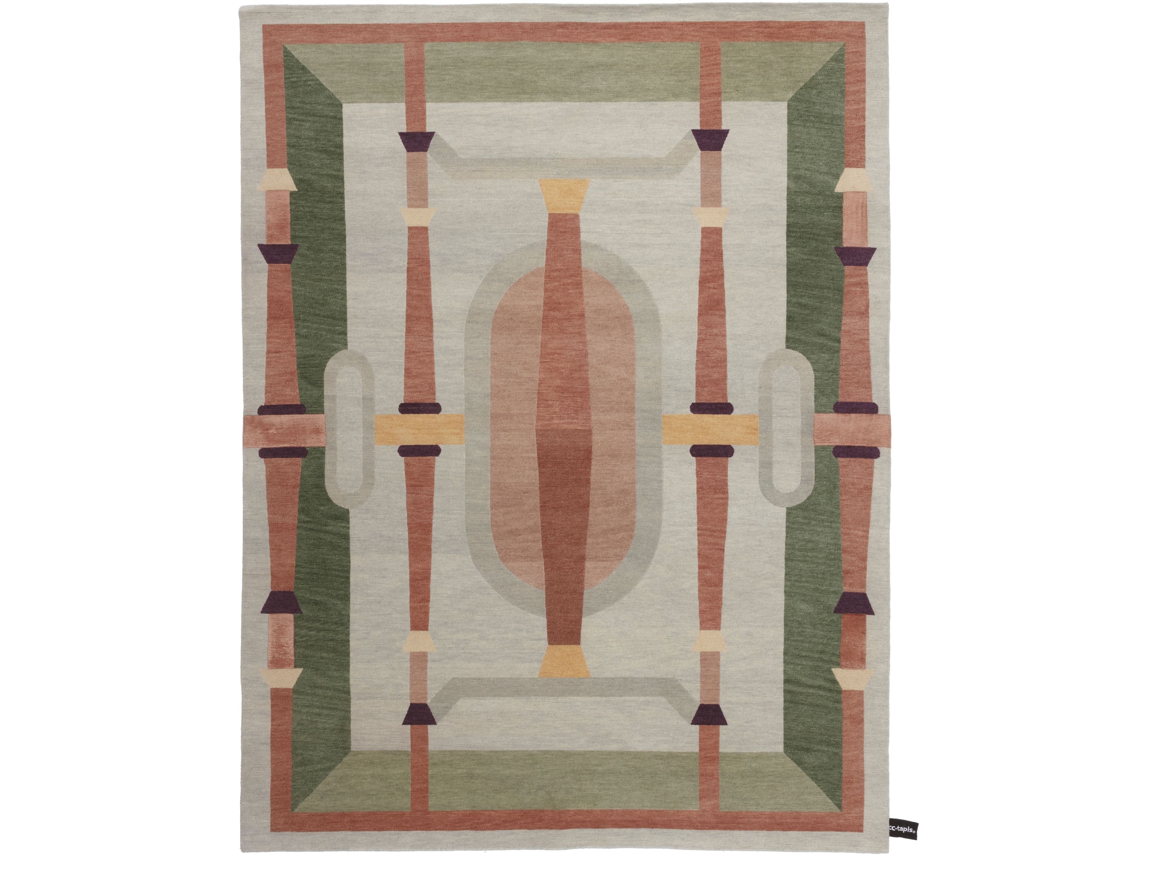 Прямоугольный ковер ручной работы cc-tapis New Classics ARCH-00125174