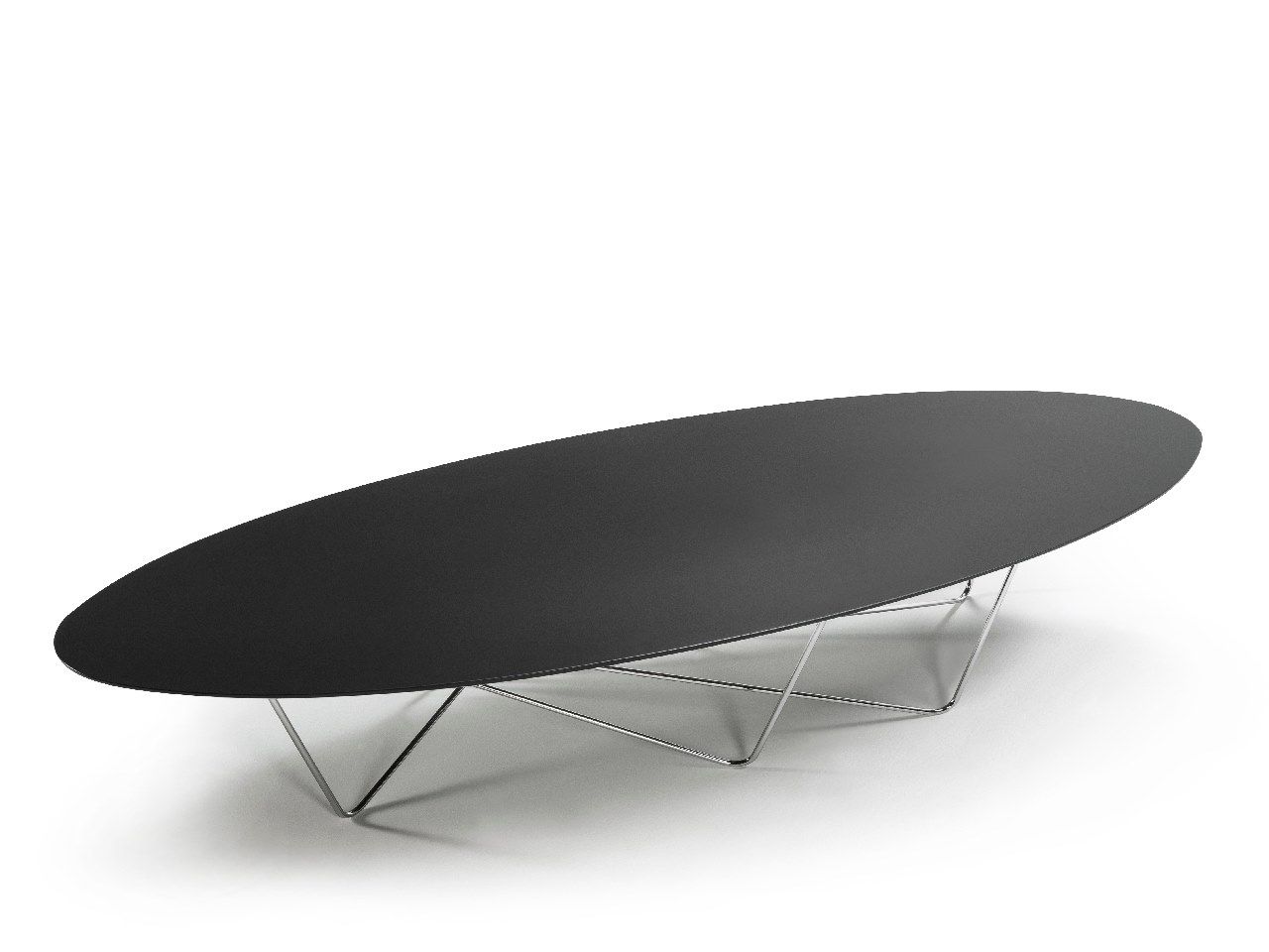 Овальный низкий журнальный столик Kendo Mobiliario Yohsi ARCH-00113229 - Вид №1