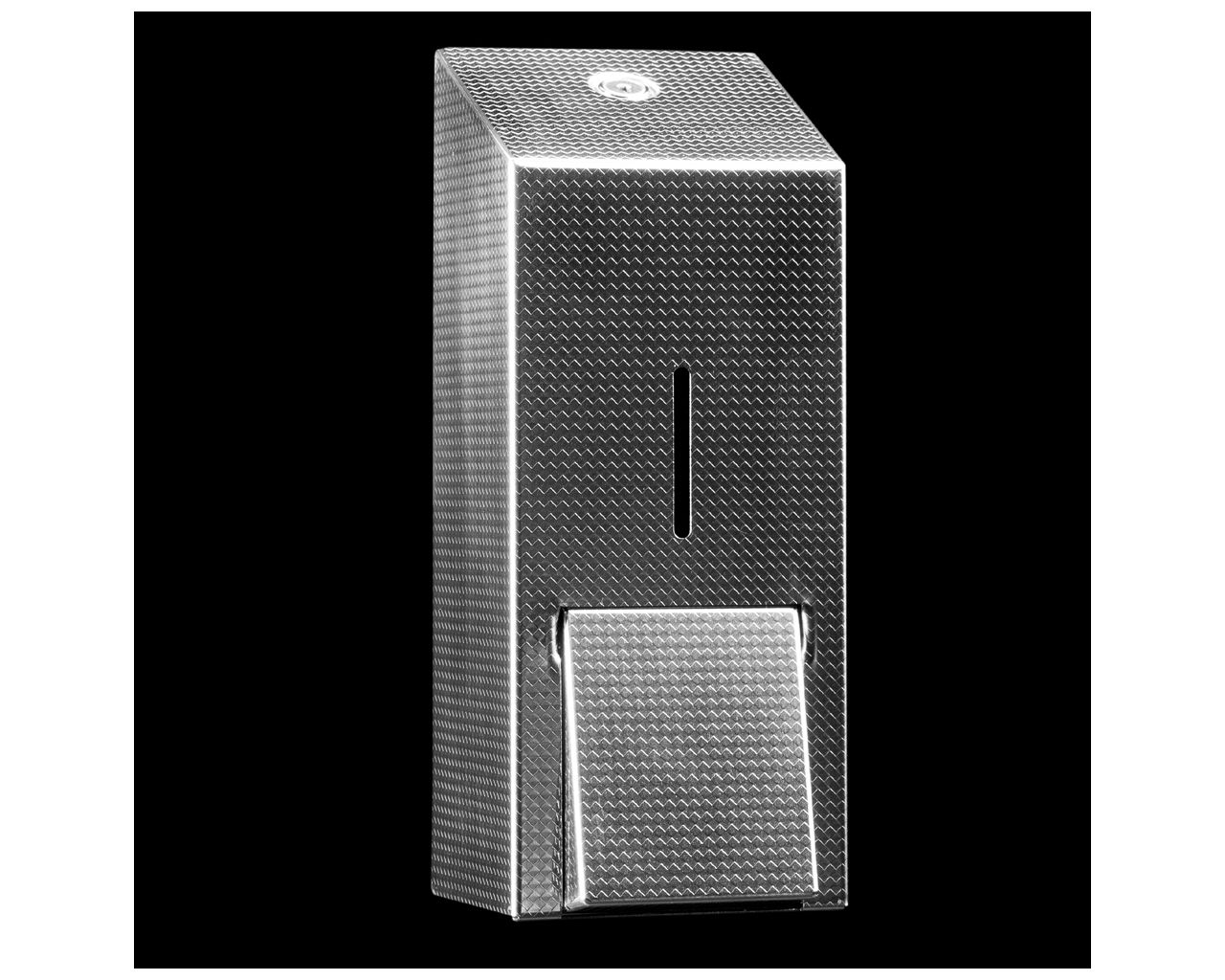 DDT201 Дозатор пены для одноразового мыла с пенообразующим насосом INOX DESIGN MAXI - TEXTURE Merida  - Вид №1