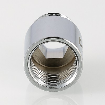 VTr.198.C.0450 Фитинг резьбовой – удлинитель хромированный Valtec 1/2" х 50 мм  - Вид №6