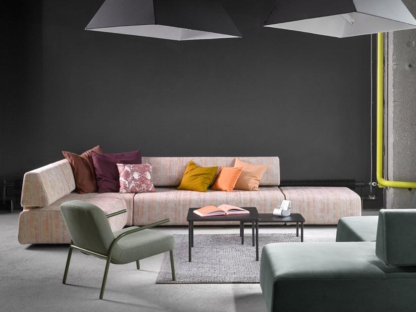 mminterier Кресло со съемным чехлом из ткани с подлокотниками Ploon sun-id-1483603 - Вид №4