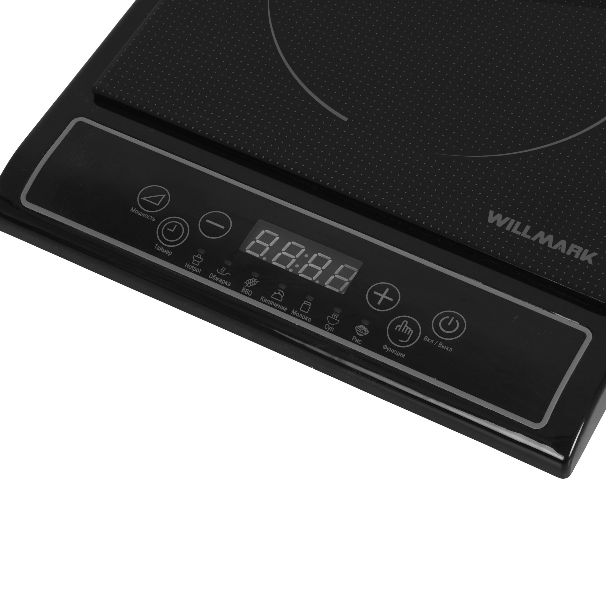 9269594 Плита компактная электрическая WILLMARK WIP-748BC черный STDN-0067030 - Вид №2