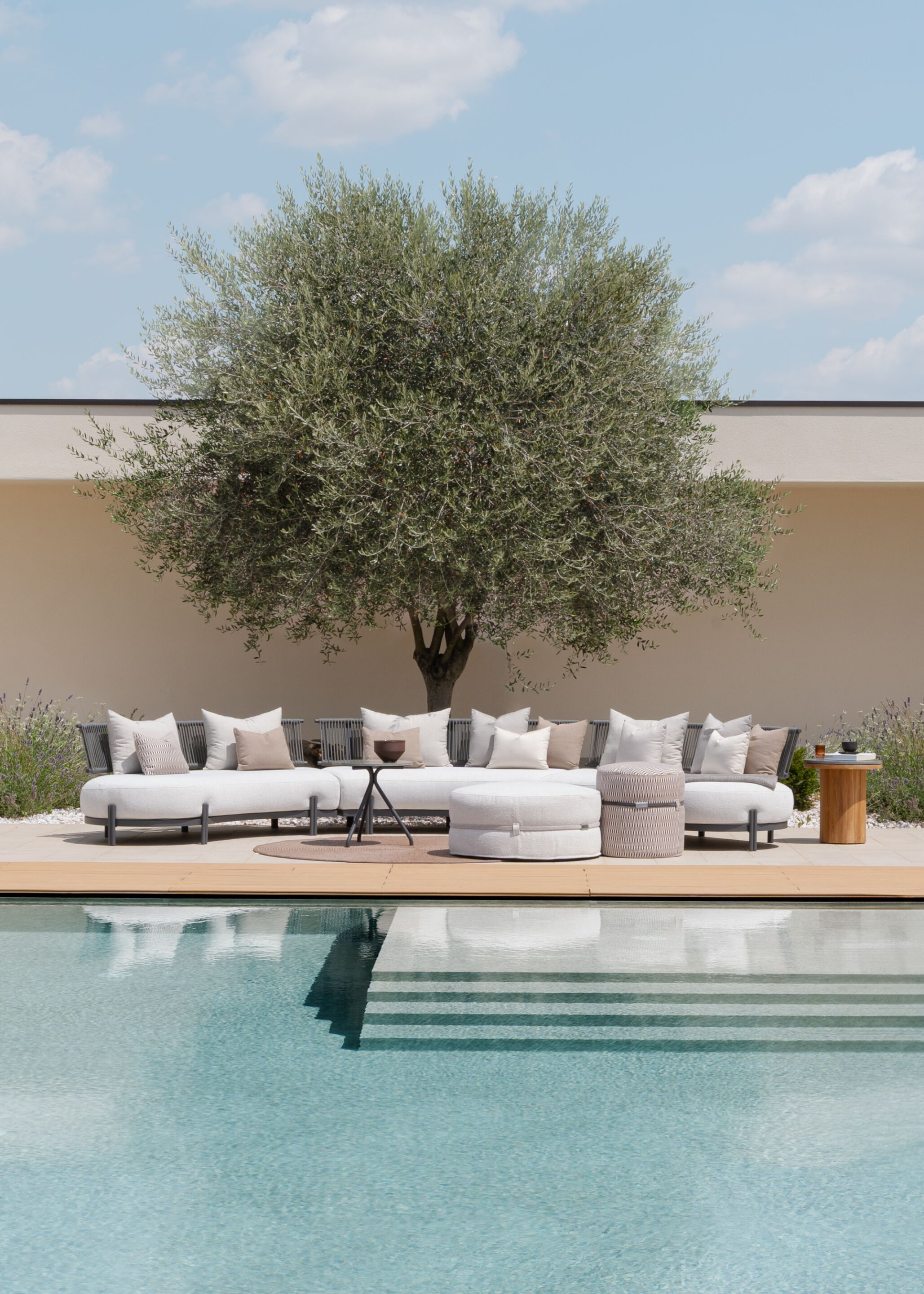 Тканевый модульный садовый диван Atmosphera Лотос ARCH-00038492 - Вид №7