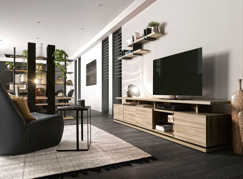 GAUTIER Низкая тумба под телевизор Natura 1d16338 - Вид №1