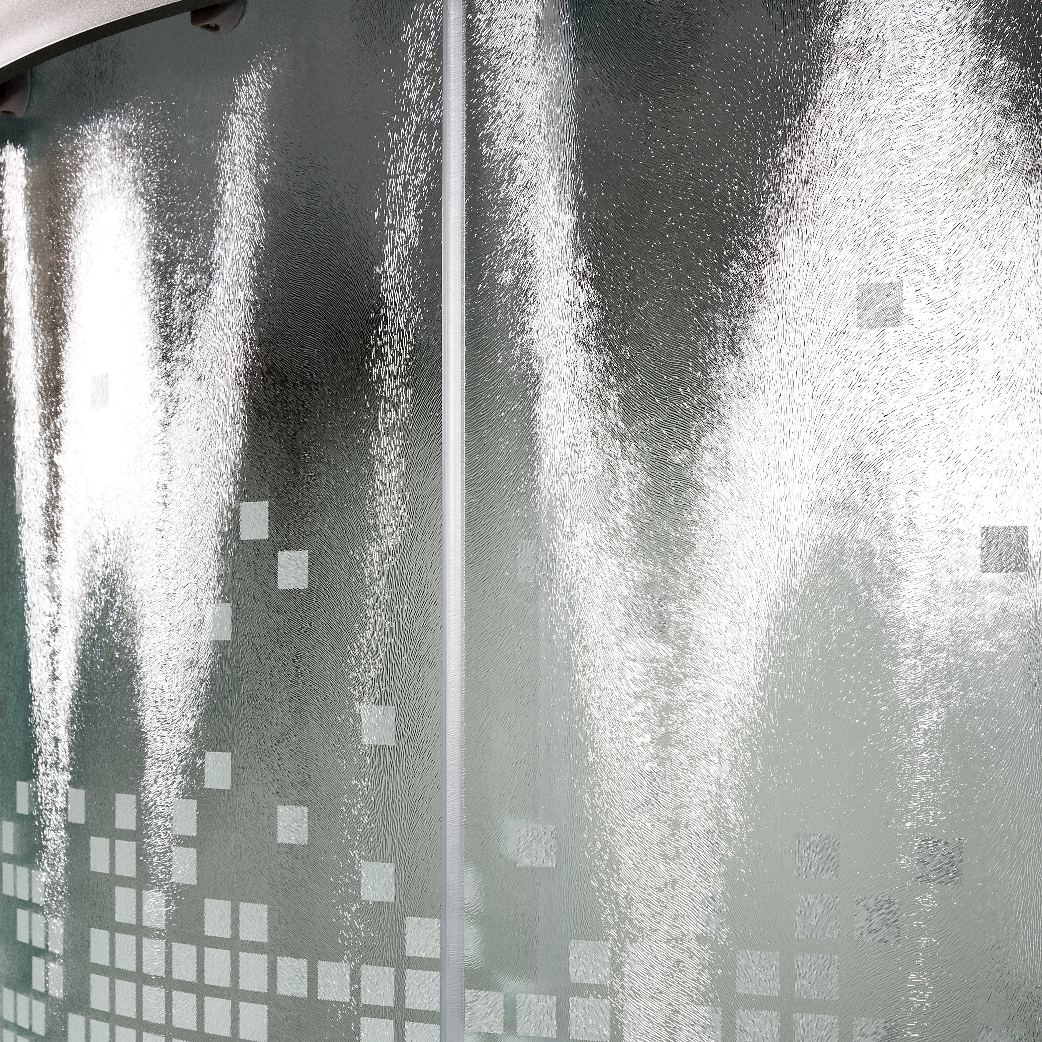 А102 R LED и гидромассажем Душевая кабина DETO Серия А L 910 N без крыши - Вид №7