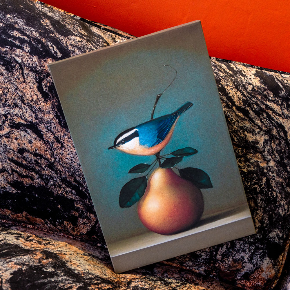 6111204 Картина «Мистер Грушев» (холст, галерейная натяжка) Object Desire  - Вид №4