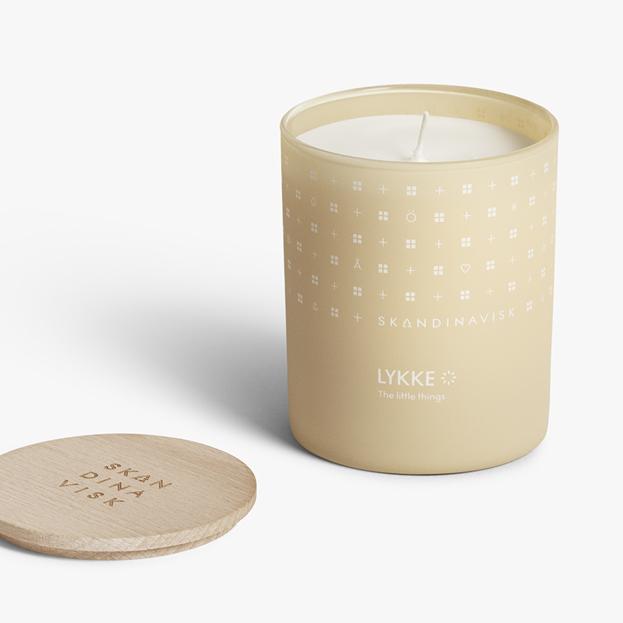 SK20108 Свеча ароматическая lykke с крышкой, 200 г (новая) S K A N D I N A V I S K  - Вид №5