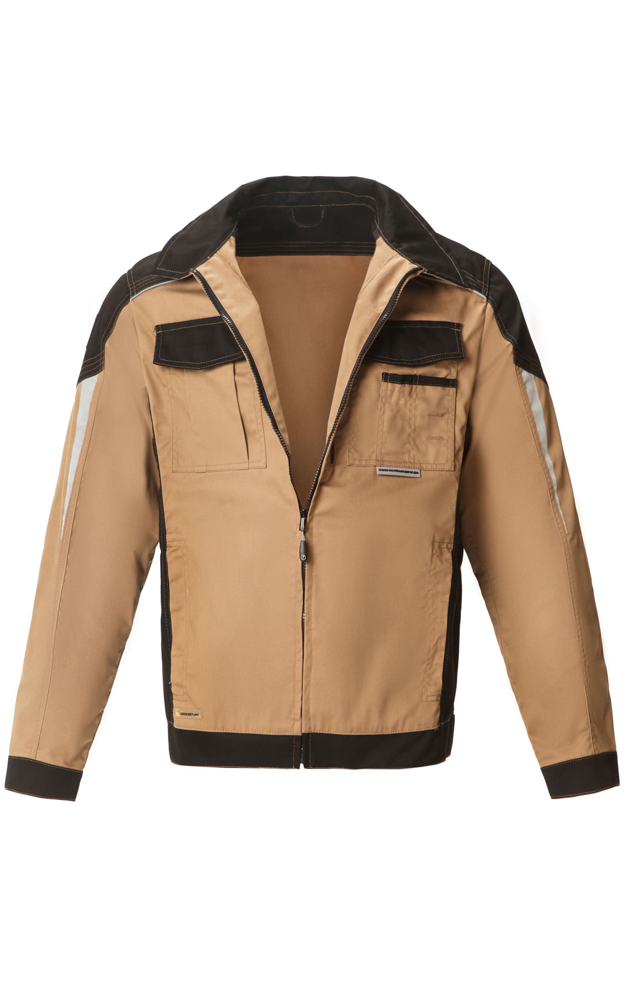 64636 Костюм  NEW 2 бежевый с черным STATUS  Летняя спецодежда  размер 60-62/182-188  - Вид №3