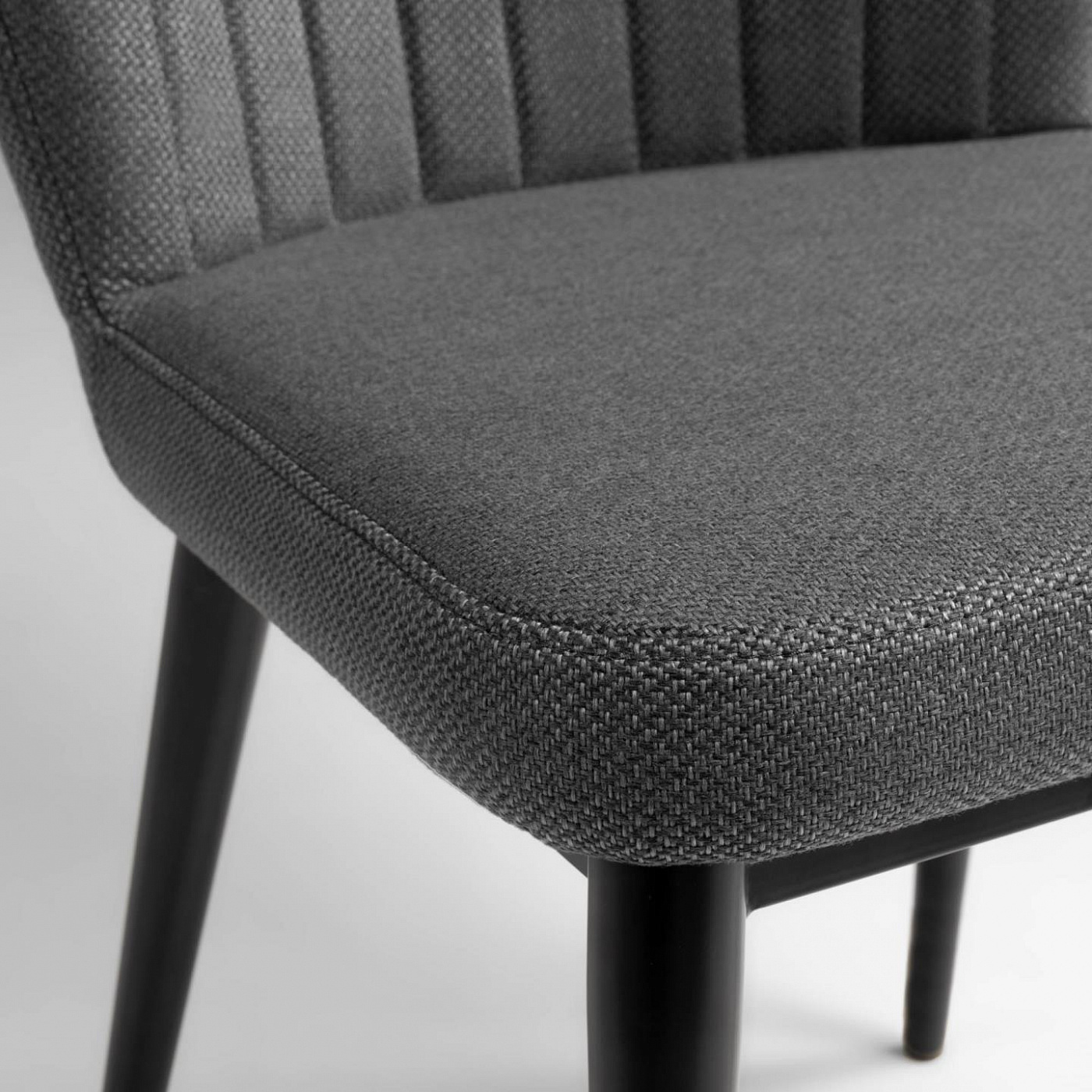 082790 Стул светло-серый La Forma Madge  - Вид №1