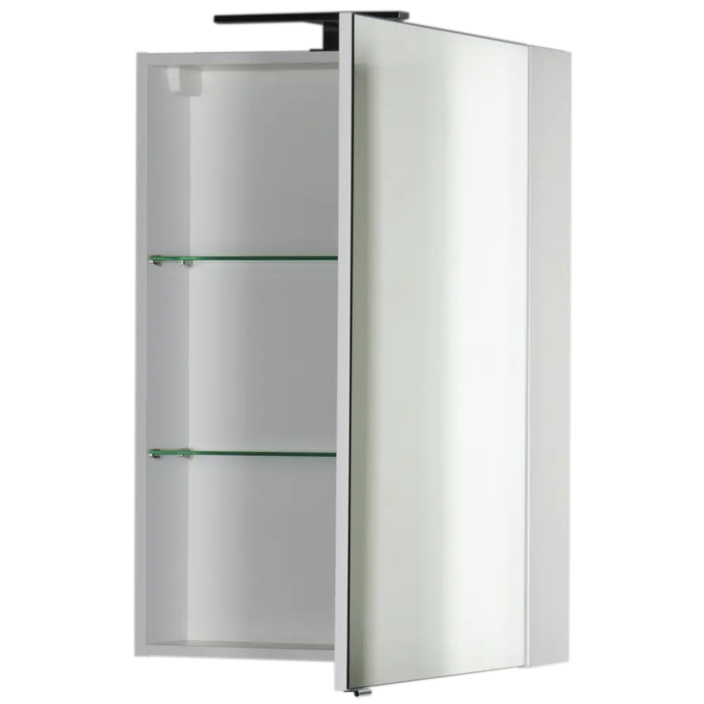 Шкаф зеркальный подвесной «Алвита» 60x85 см цвет белый 82407353 STLM-2004688 Santreyd - Вид №3