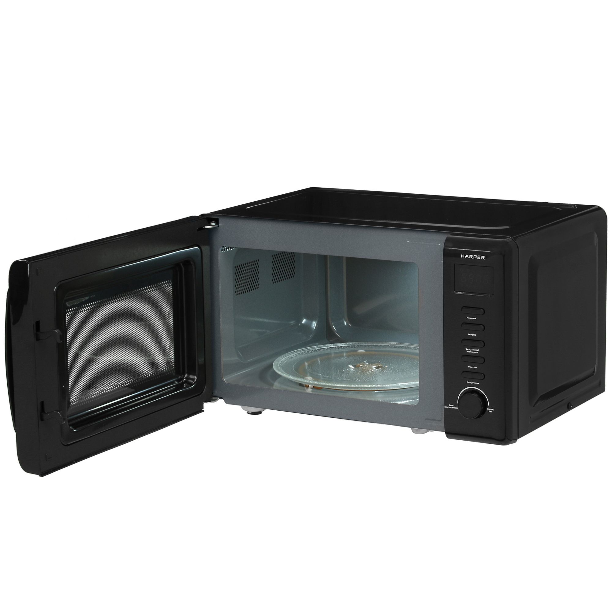 9936787 Микроволновая печь HARPER HMW-20ST02 черный STDN-0126522 - Вид №4