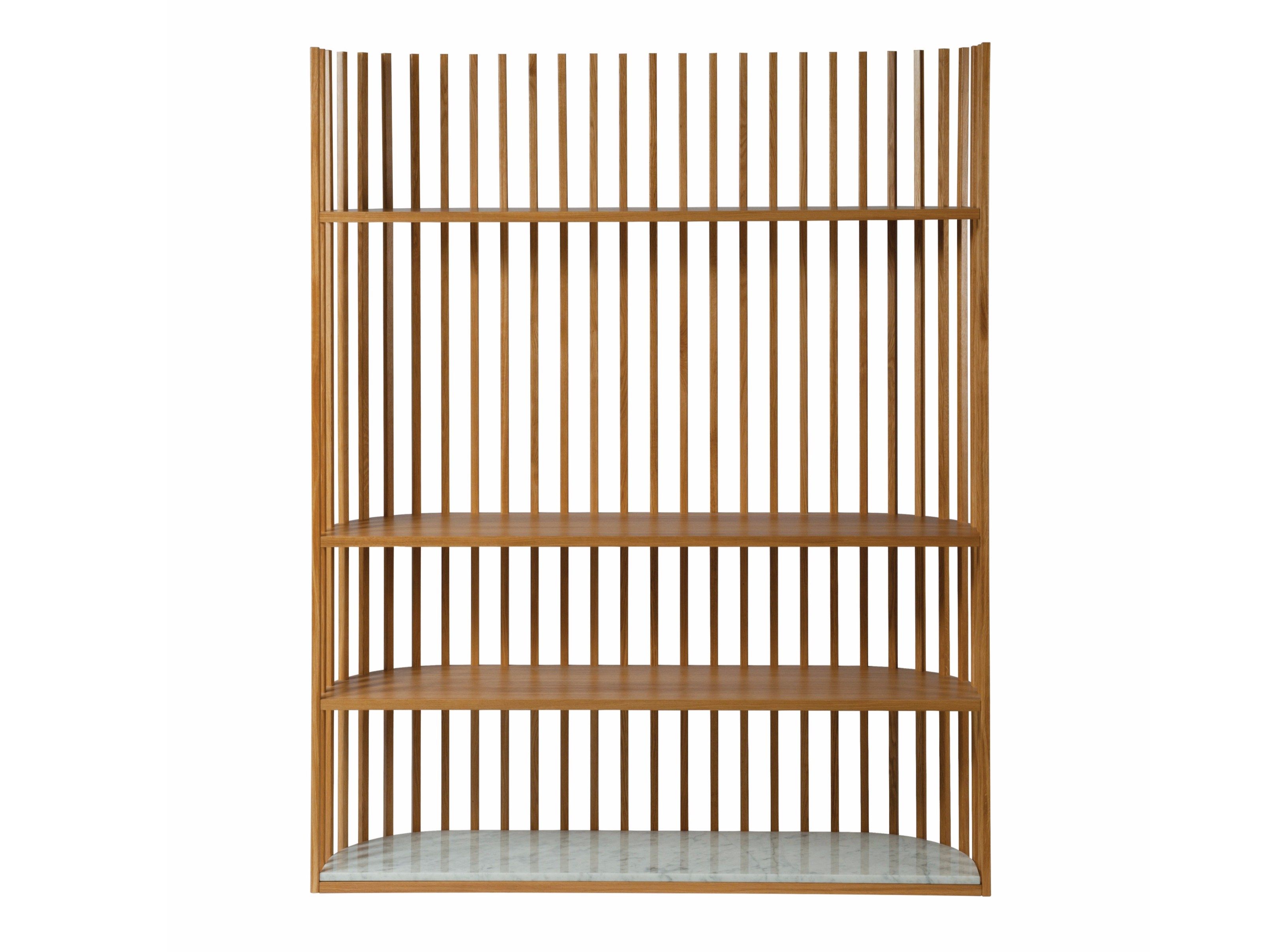 Деревянный книжный шкаф ROCHE BOBOIS Jalousie ARCH-00112328 - Вид №1