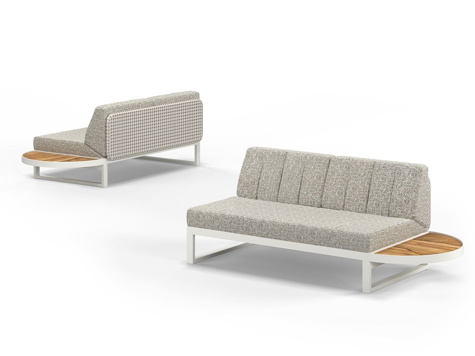 2-местный модульный тканевый диван с журнальной стойкой MAMAGREEN Munia ARCH-00077745 - Вид №11