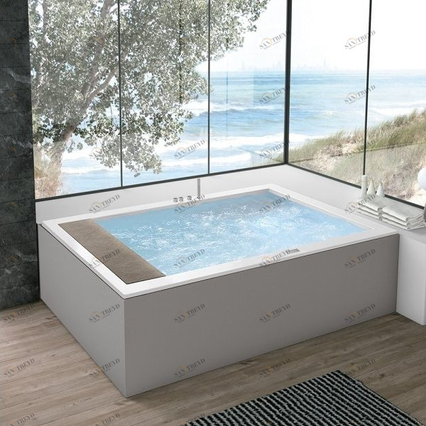 Ванна угловая MINERVA INDOOR 200 см с гидро и аэромассажем 2MNA4D6 Gruppo Geromin