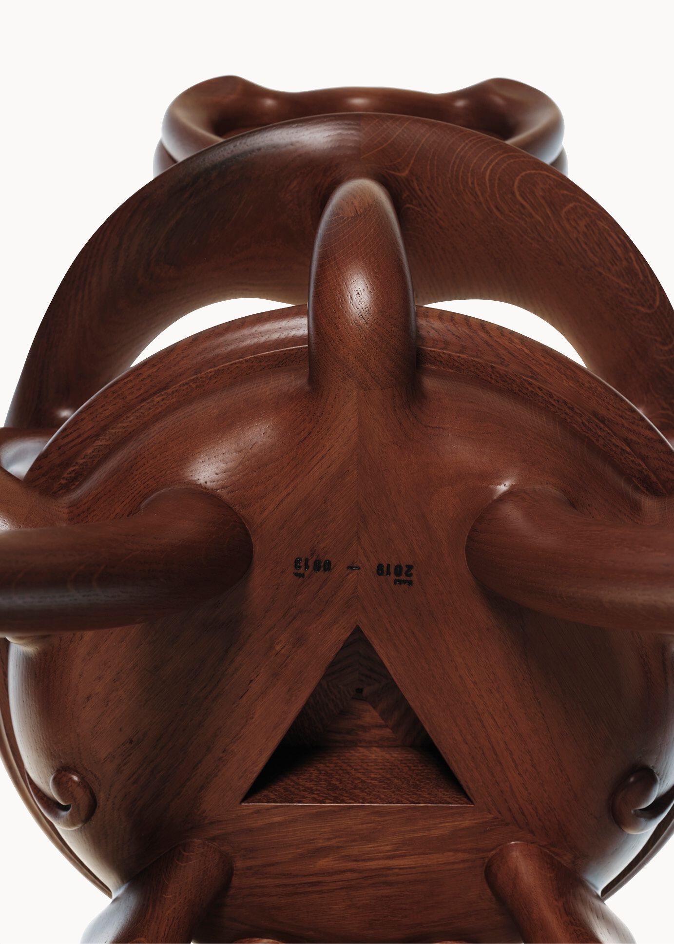 Стул из массива дерева с подлокотниками BD Barcelona ARCH-00142689 - Вид №17