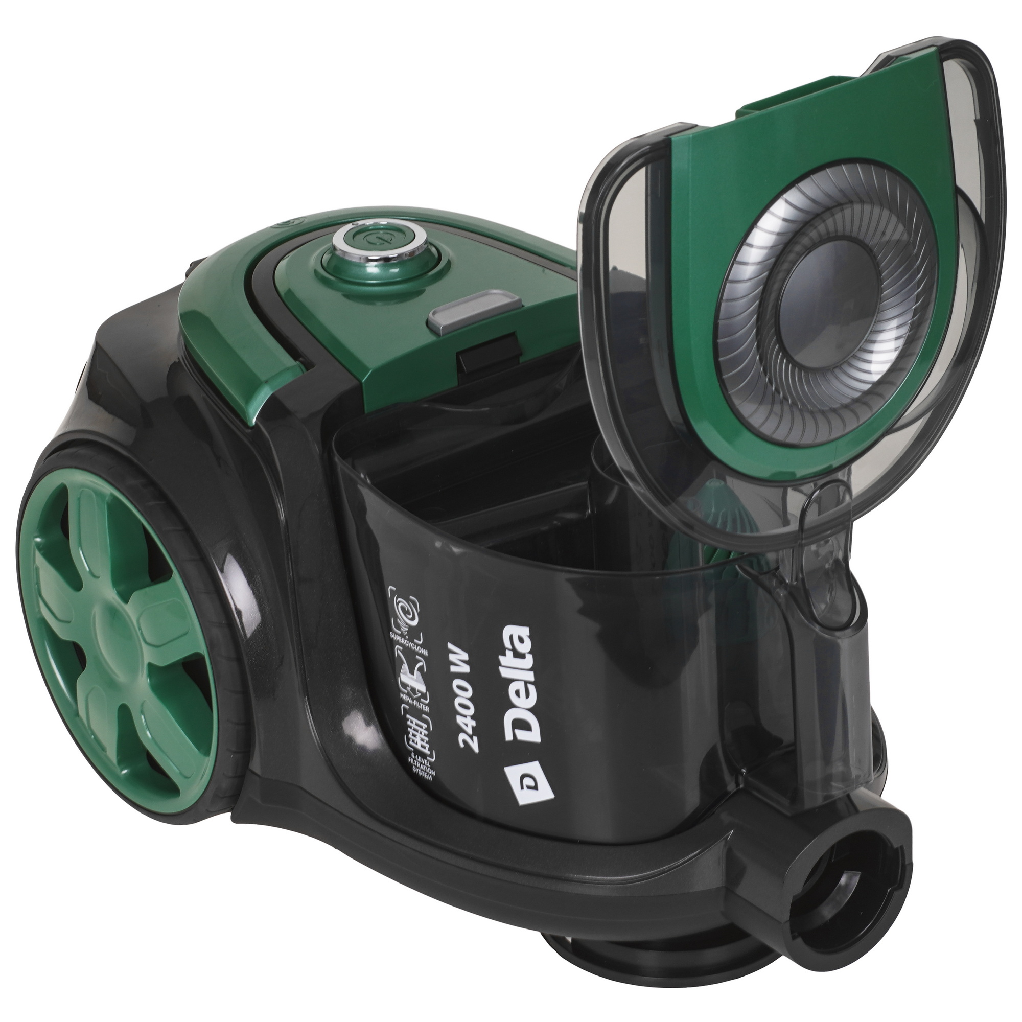 9173216 Пылесос Delta DL-0854 зеленый STDN-0116545 - Вид №6