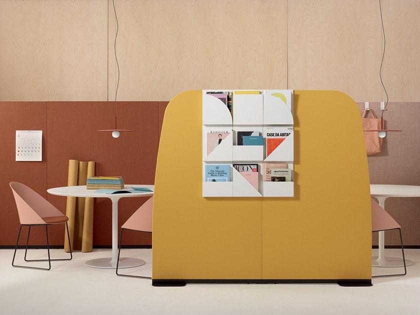 arper Стеллаж для офисных журналов из листового металла Paravan mood sun-id-1504859 - Вид №1