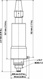 Danfoss CVP — регуляторы давления для поддержания давления перед клапаном (до себя) Пилотн.клапан пост.давл.CVP-H(25-52бар) 027B0922  - Вид №4