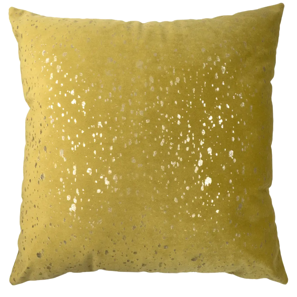 Подушка Голди 43x43 см цвет желтая охра 88106368 STLM-2176726 LINEN WAY 