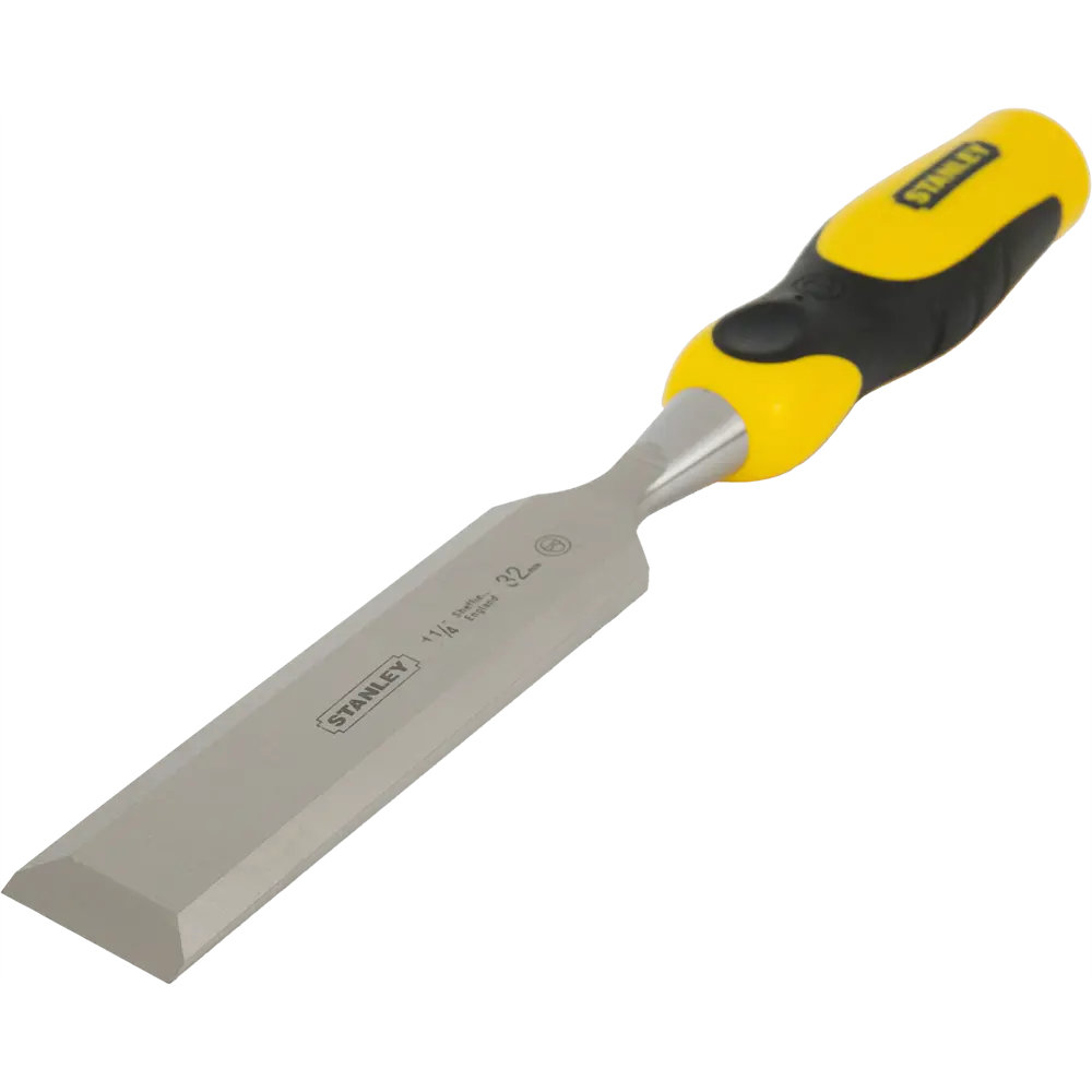 Стамеска Stanley Dynagrip 32 мм с двухкомпонентной ручкой STLM-2030563