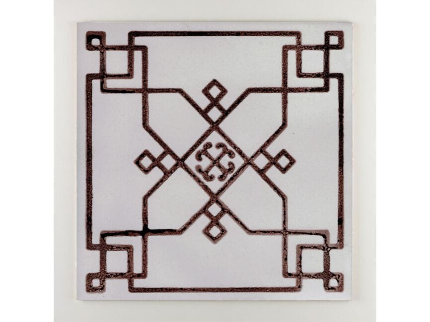 Пол / покрытие ручной работы La Riggiola черный и белый ARCH-00124800