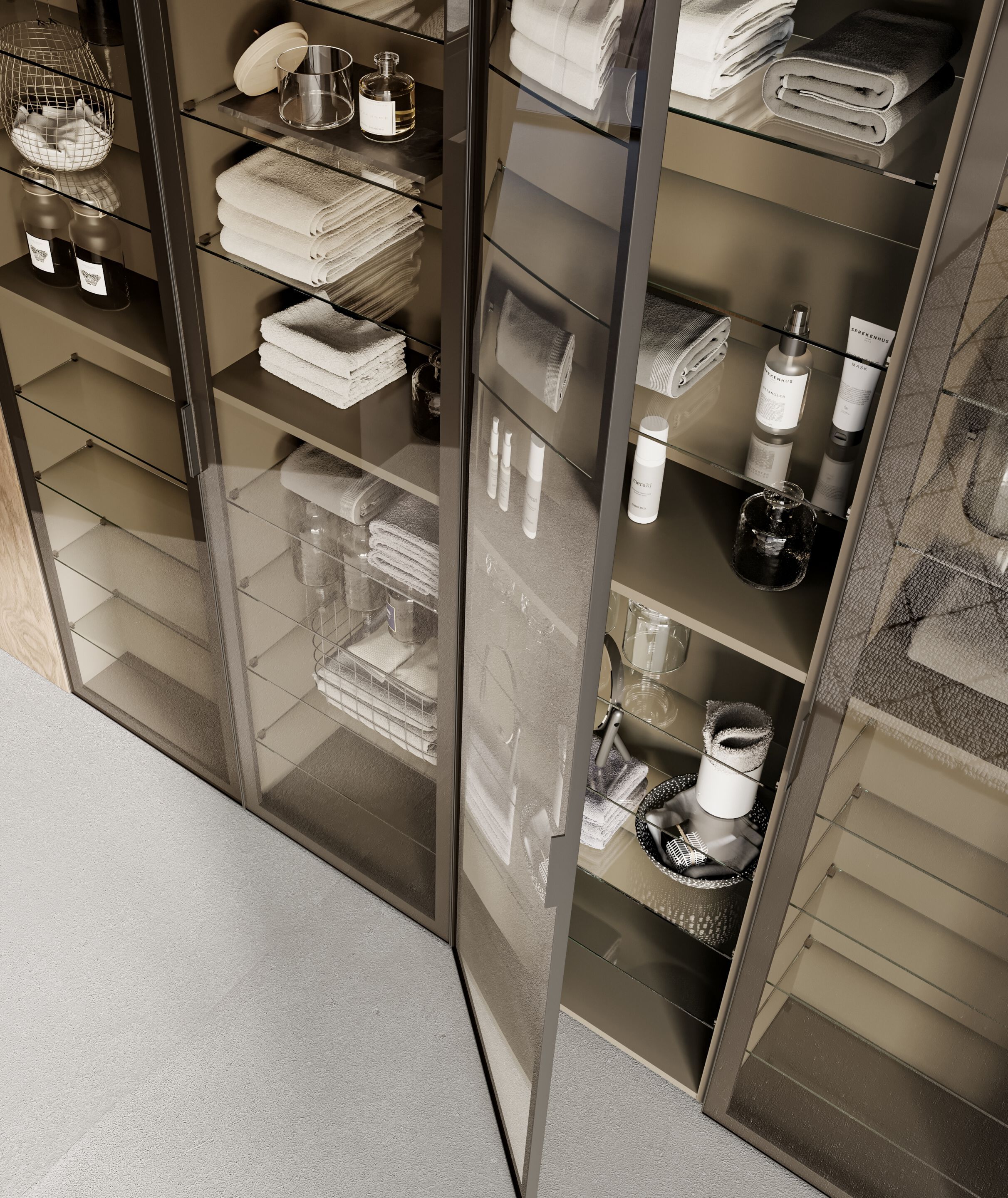 Умывальник с ящиками и зеркалом Birex Major ARCH-00140418 - Вид №2