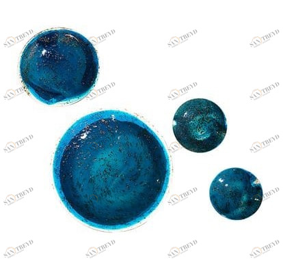 Декор КОСМОС UNICO  255389 Голубой;синий;золото 