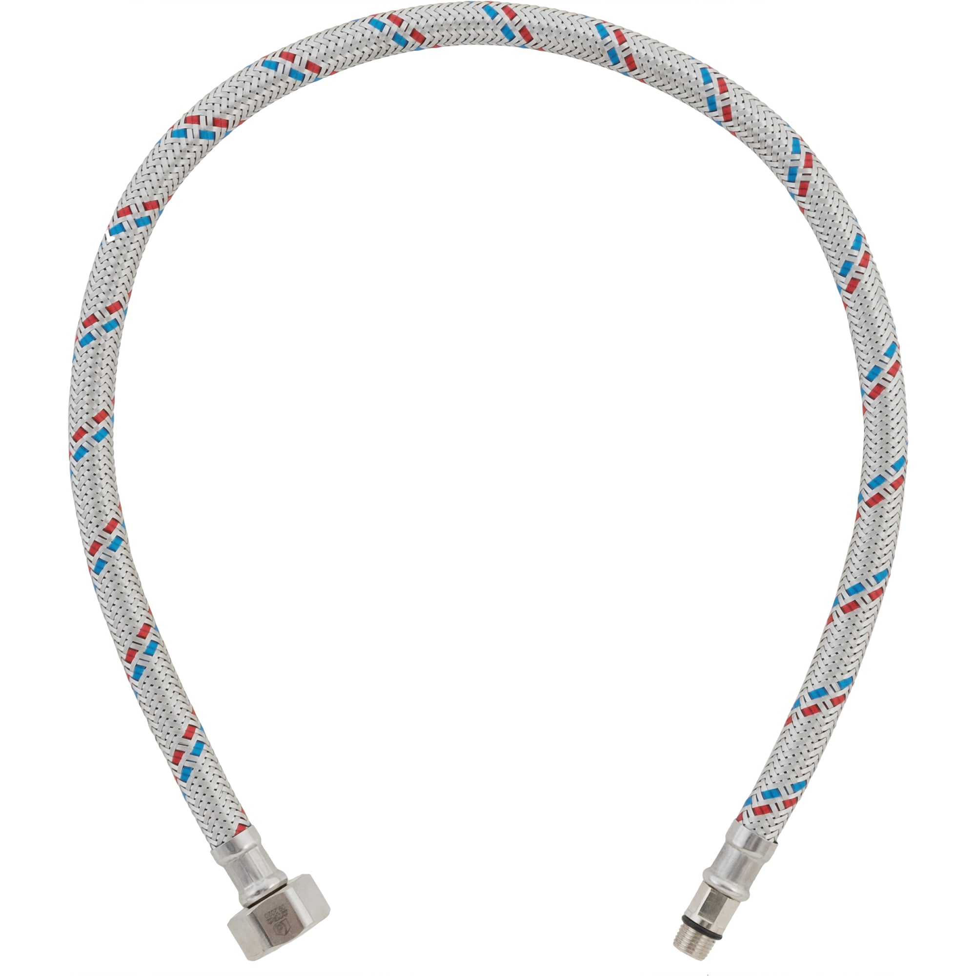 82894095 Гибкая подводка для воды, 1/2", М10, штуцер-гайка, 150 см Santreyd 