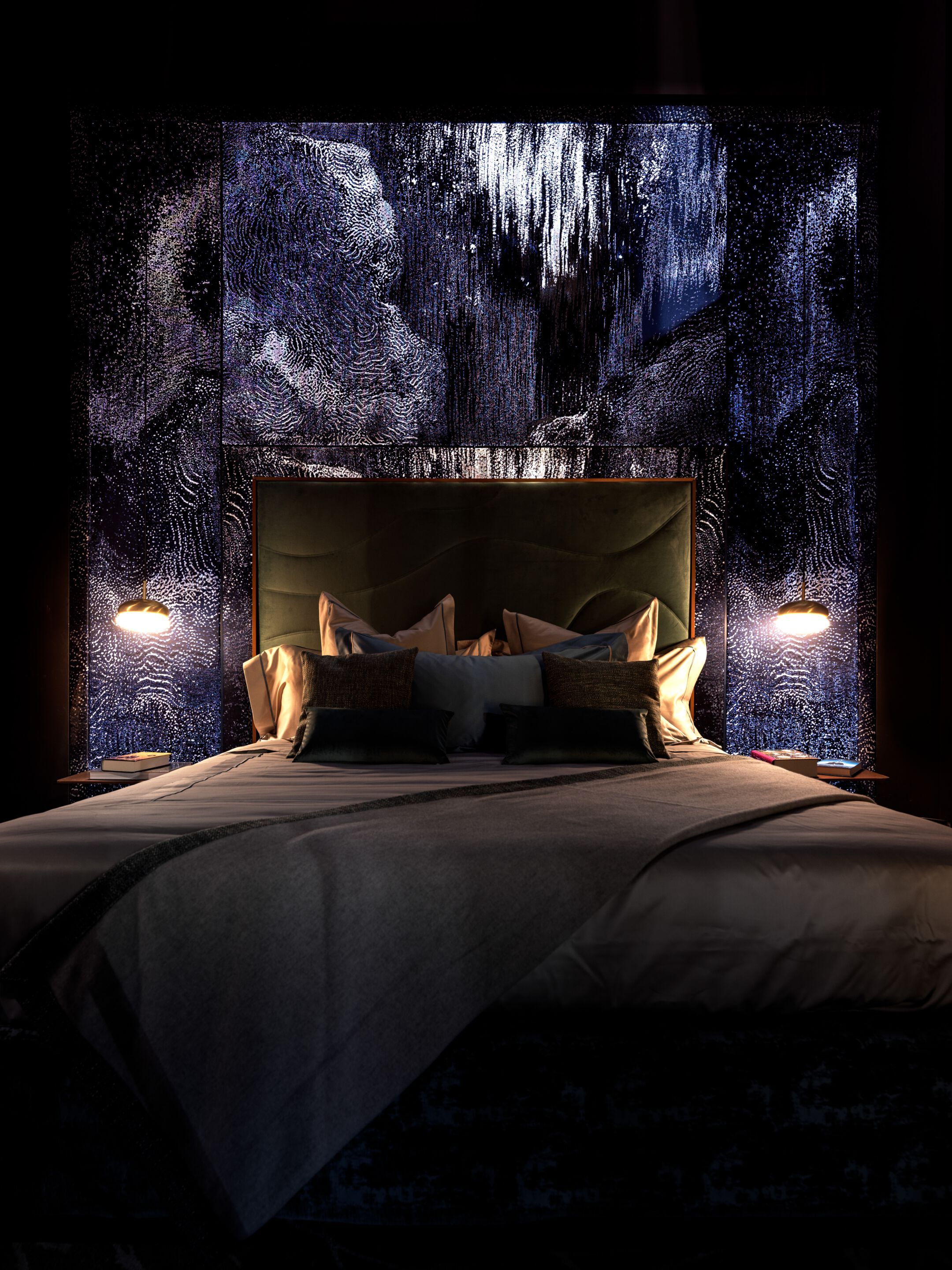 Изголовье из DreamLux® со встроенным освещением Testata letto ARCH-00061639 - Вид №4