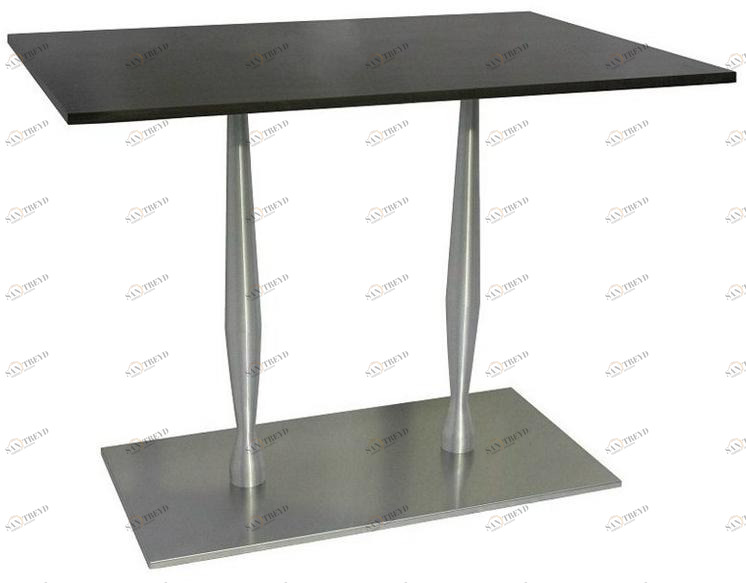 Vela Arredamenti Прямоугольный стол из нержавеющей стали по контракту Slogi sun-id-1388542