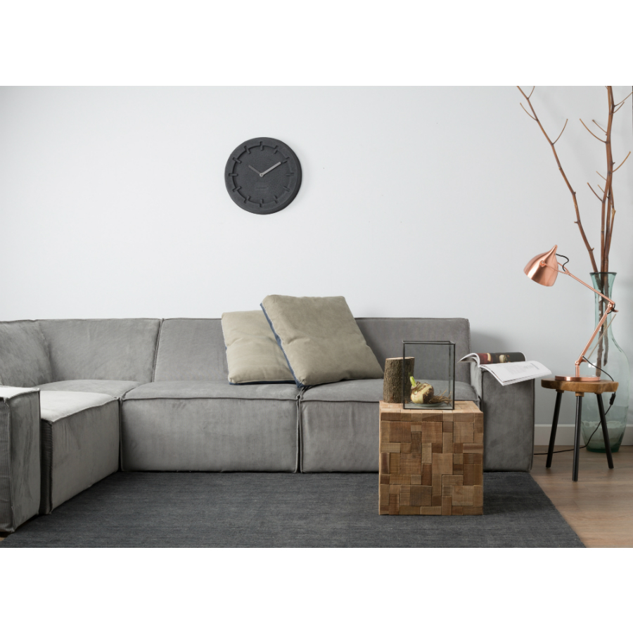 Пуф для дивана James, угловой, серый Zuiver 3200150 - Вид №2