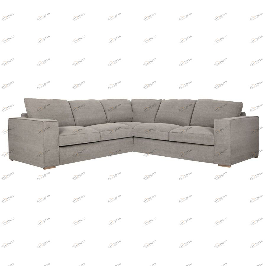 Диван угловой Abbe, серый Sits S1010