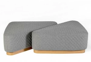 SilentLab Пуф из модульной ткани с обивкой