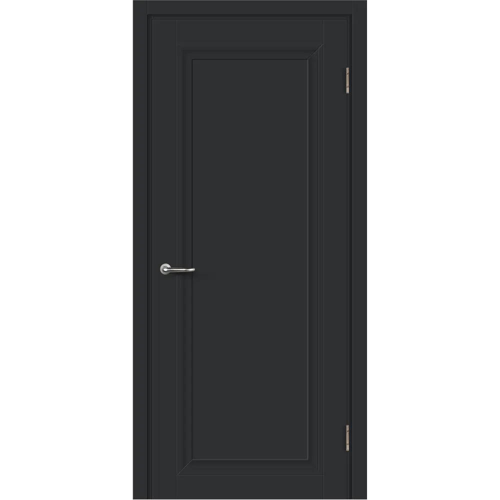 Комплект двери Нобиле глухая 70x200 см Hardflex цвет антрацит без доборов 89430292 STLM-2105382 МАРИО РИОЛИ 