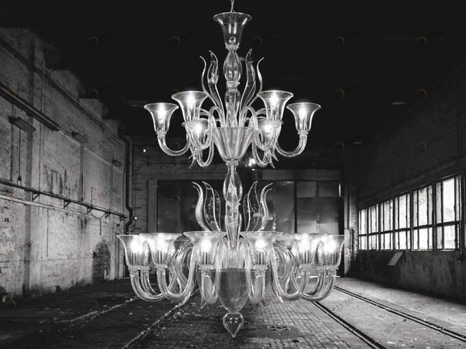 MULTIFORME Люстра ручной работы из муранского стекла Swing sun-id-1462428