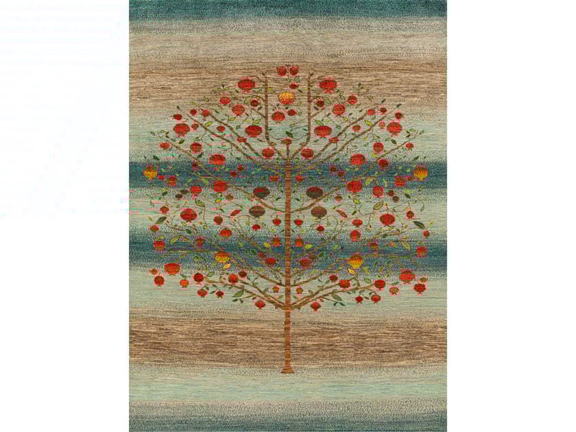 Прямоугольный шерстяной ковер на заказ Zollanvari Gabbehs Flora &amp ARCH-00138225